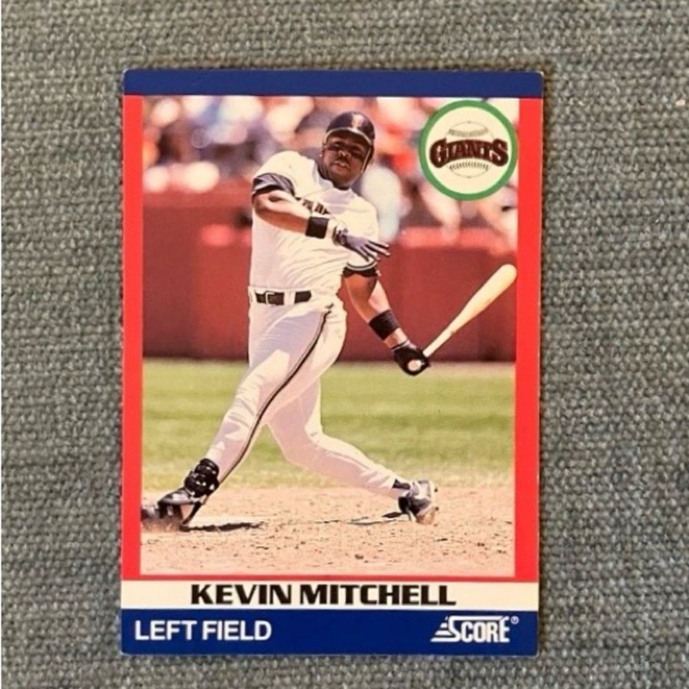 1991 Score San Francisco Giants Baseball Card Trading Card
